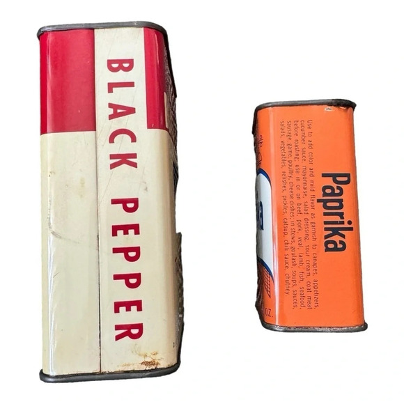 Vintage Kroger Spice Containers - Picture 7 of 8